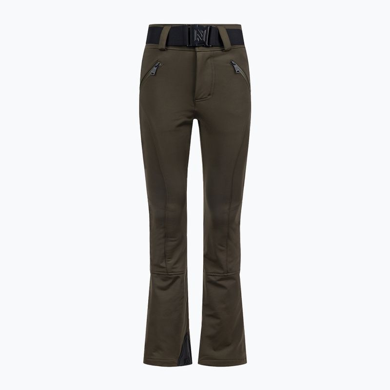 Pantaloni da sci donna Nikkie Uda Ski verde bosco 5