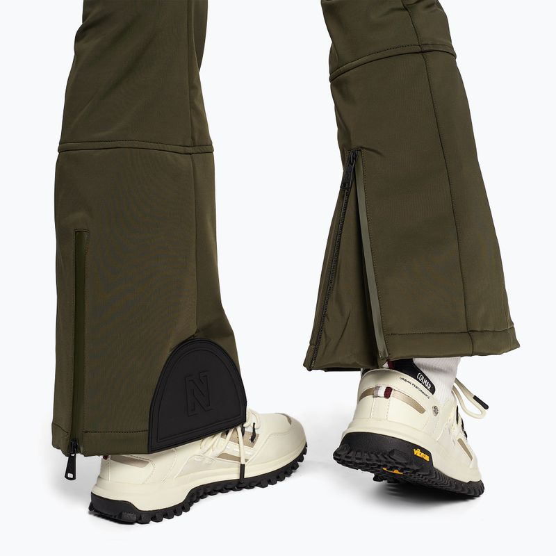 Pantaloni da sci donna Nikkie Uda Ski verde bosco 4