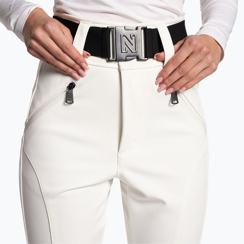 Pantaloni da sci donna Nikkie Uda Ski star bianco 3