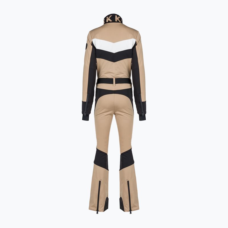 Tuta da sci donna Nikkie Uriel Ski dark hummus 8