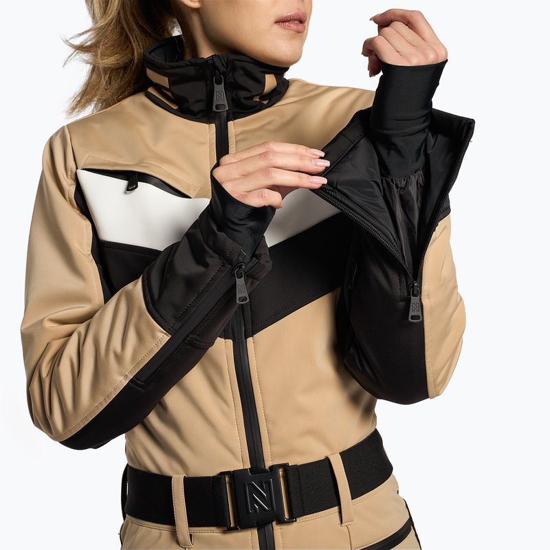 Tuta da sci donna Nikkie Uriel Ski dark hummus 4