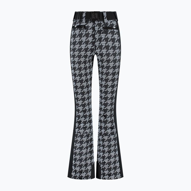 Pantaloni da sci Nikkie Grace donna con logo a contrasto nero