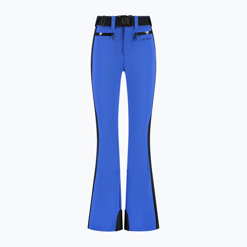 Pantaloni da sci Nikkie Grace a contrasto da donna, blu abbagliante 3