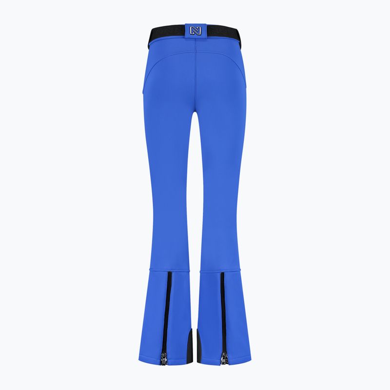 Pantaloni da sci Nikkie Grace a contrasto da donna, blu abbagliante 4