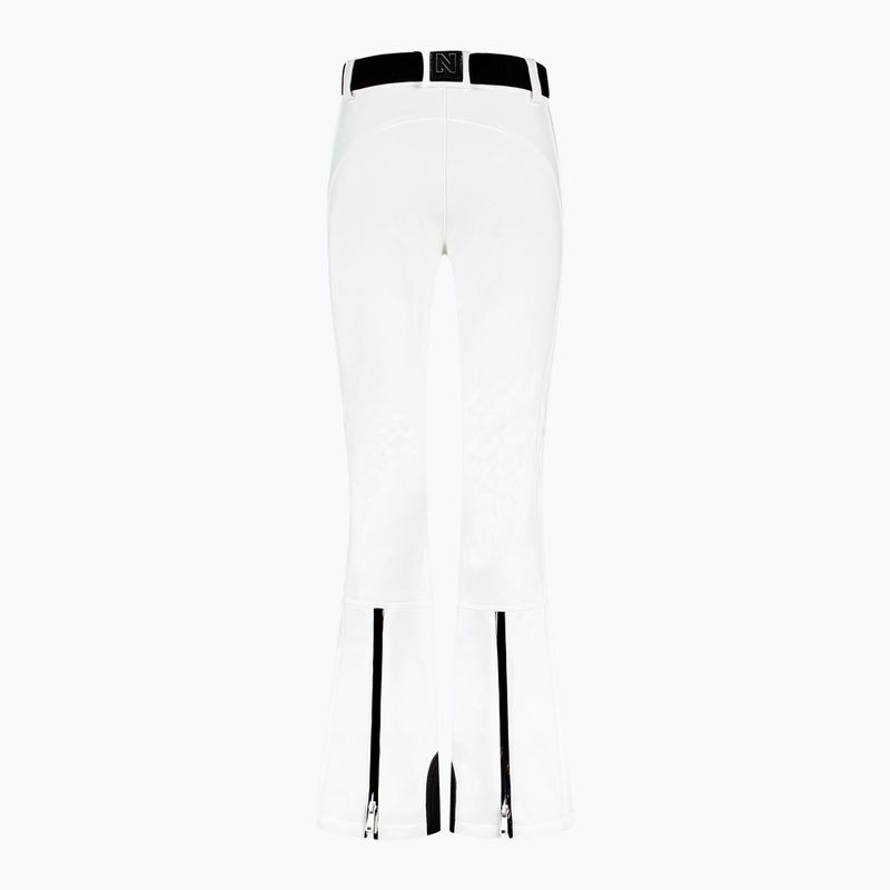 Pantaloni da sci Nikkie Grace da donna, bianco brillante 4