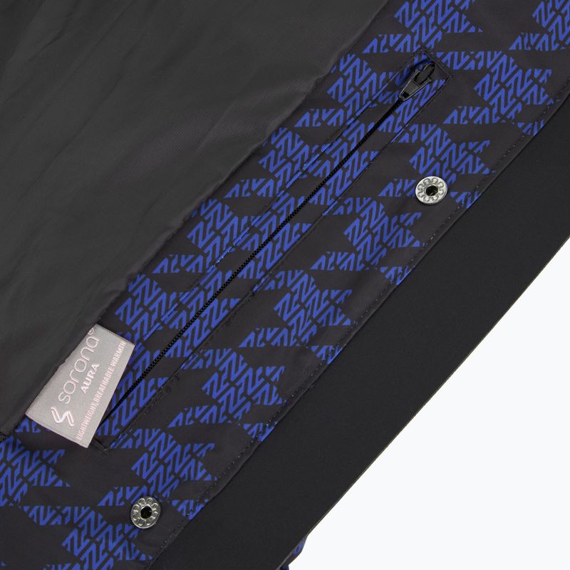 Giacca da sci Nikkie Grenoble da donna blu abbagliante 5