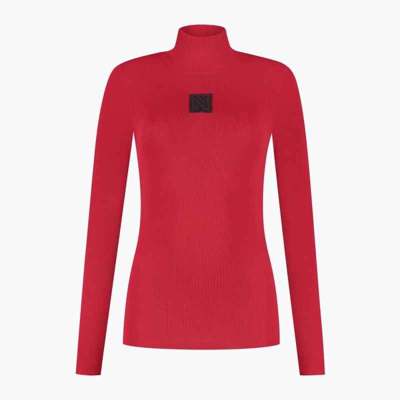 Nikkie Jolie Ski Donna - Maglia a collo alto rosso