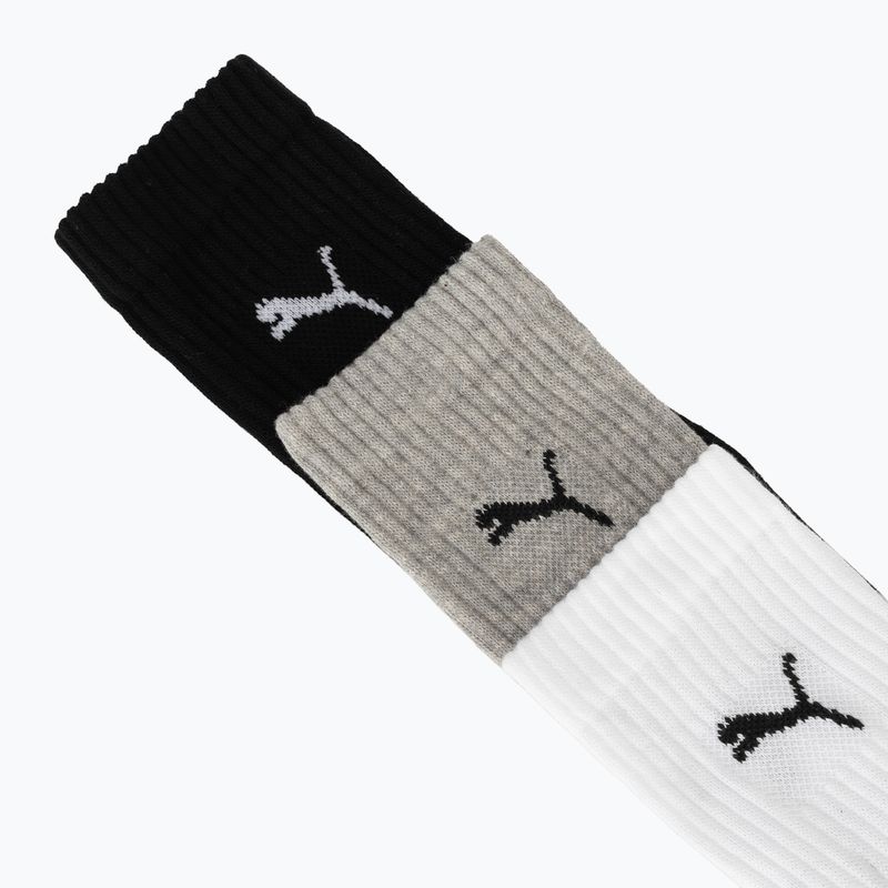 Calzini PUMA Sport Crew Lightweight 3 pairs white/grey/black 6