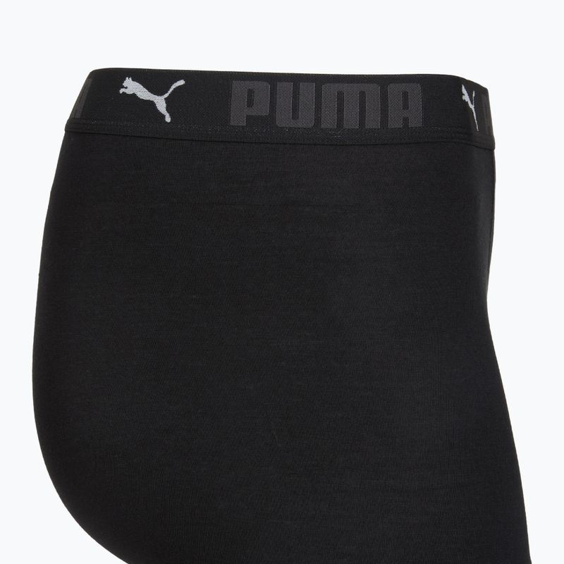 Boxer da uomo Cotton Long 2 pack black 4
