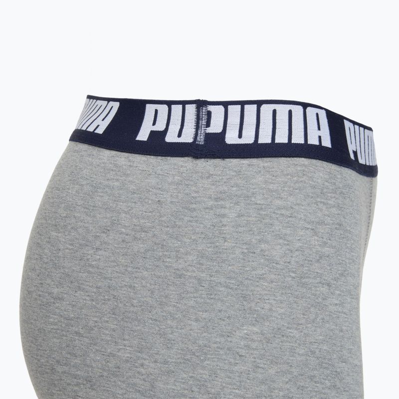 Boxer da uomo PUMA Everyday Basic 2 pairs navy/grey 4