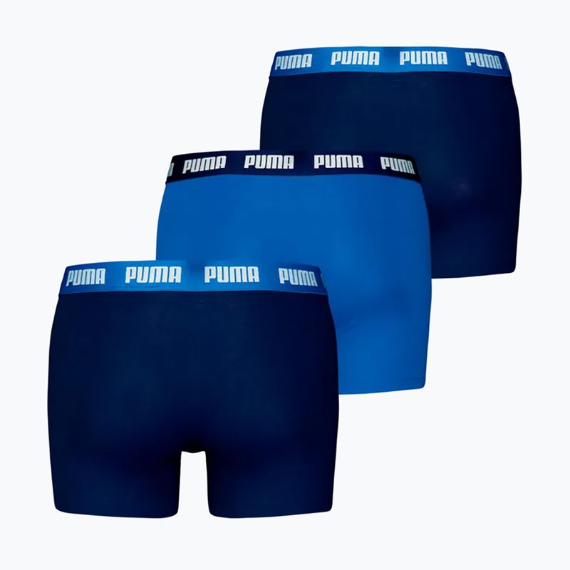 Boxer da uomo PUMA Everyday 3 pairs blue combo 2