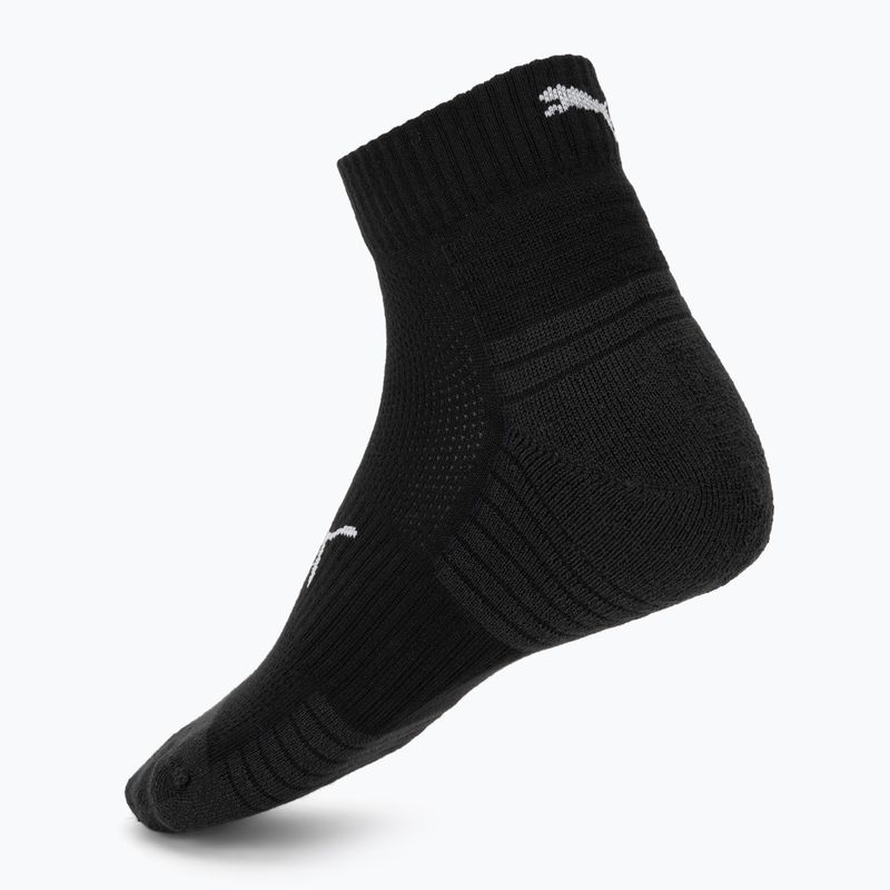 Calzini PUMA Sport Cushioned Quarter 2 pairs black 2