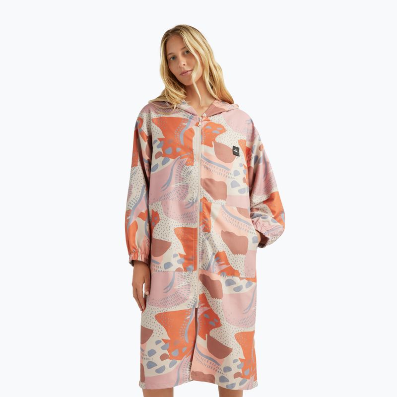 Poncho donna O'Neill Camorro con stampa patchwork 3