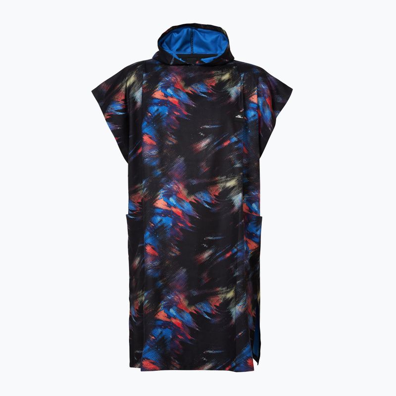 Poncho da uomo O'Neill Quick Dry Jack's nero future fade