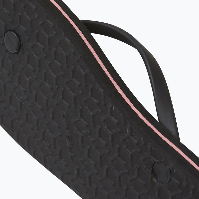 Infradito O'Neill Profile Graphic nero a fiori tropicali da donna 12