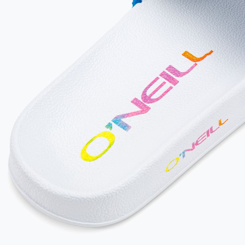 Infradito O'Neill Brights Slides da donna con strisce di asciugamano blu 8