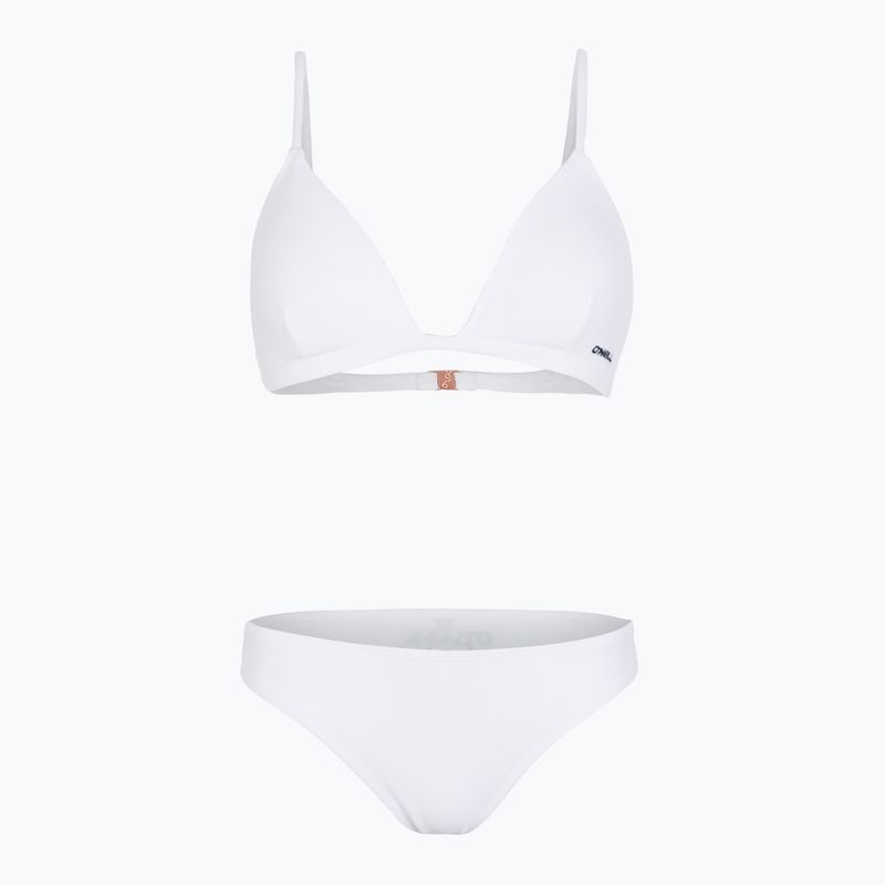 Costume da bagno a due pezzi da donna O'Neill Alia Cruz Bikini bianco neve