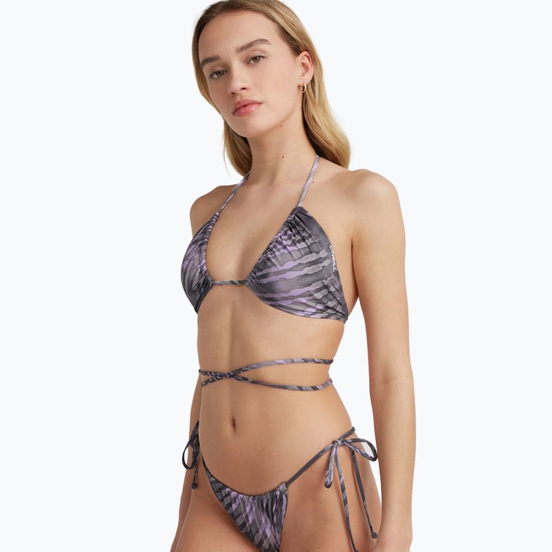 Costume da bagno due pezzi donna O'Neill Kat Becca Wow Bikini grigio tie dye 4