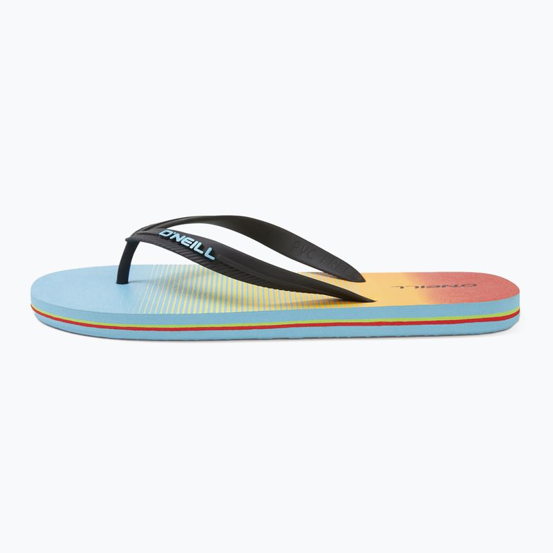 Infradito O'Neill Profile Gradient da uomo azzurro semplice gradiente 10