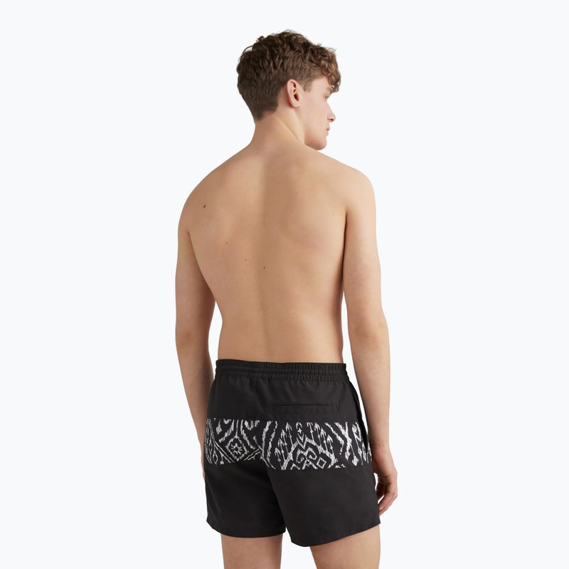 Pantaloncini da bagno O'Neill Cali Block 15'' nero magic carpet da uomo 5