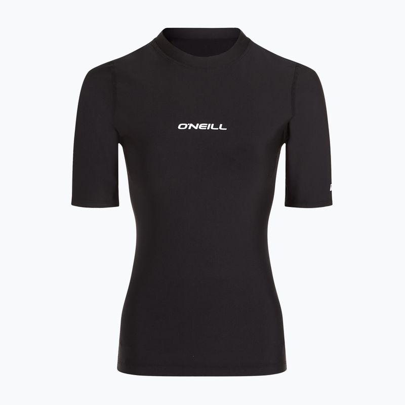 Maglietta da bagno donna O'Neill Essentials Bidart Skin nero out 4