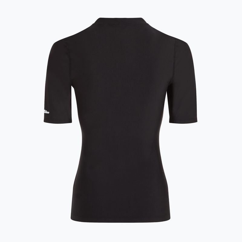 Maglietta da bagno donna O'Neill Essentials Bidart Skin nero out 5