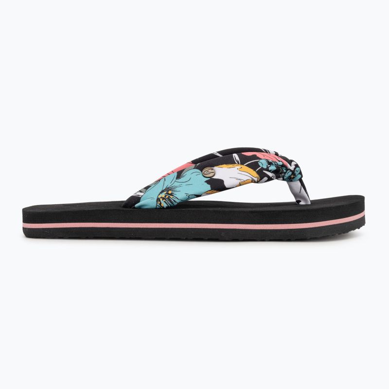 Infradito per bambini O'Neill Ditsy Sun nero/blu bluemchen 2