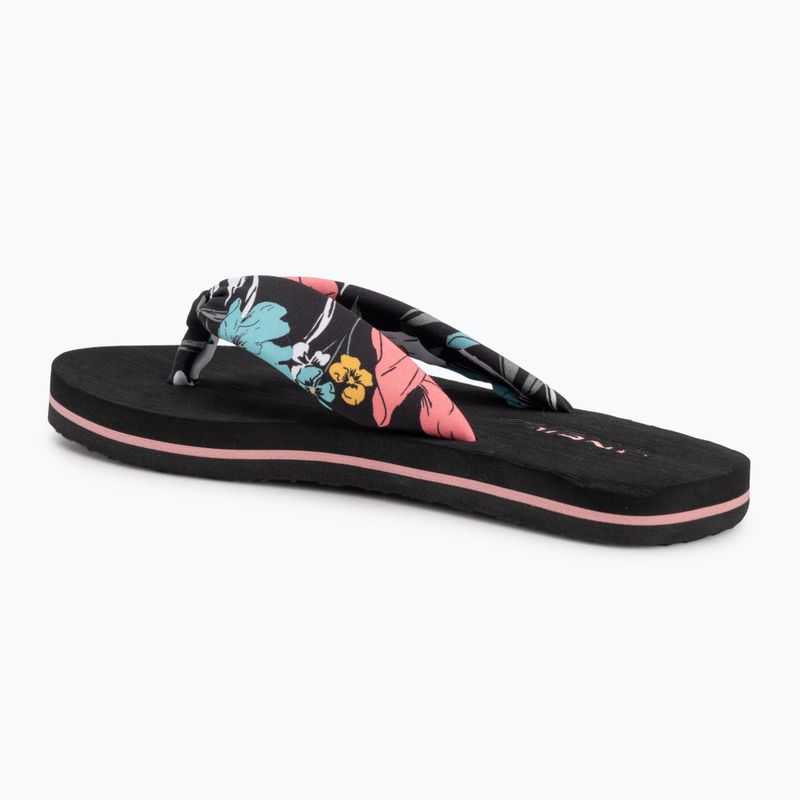 Infradito per bambini O'Neill Ditsy Sun nero/blu bluemchen 3