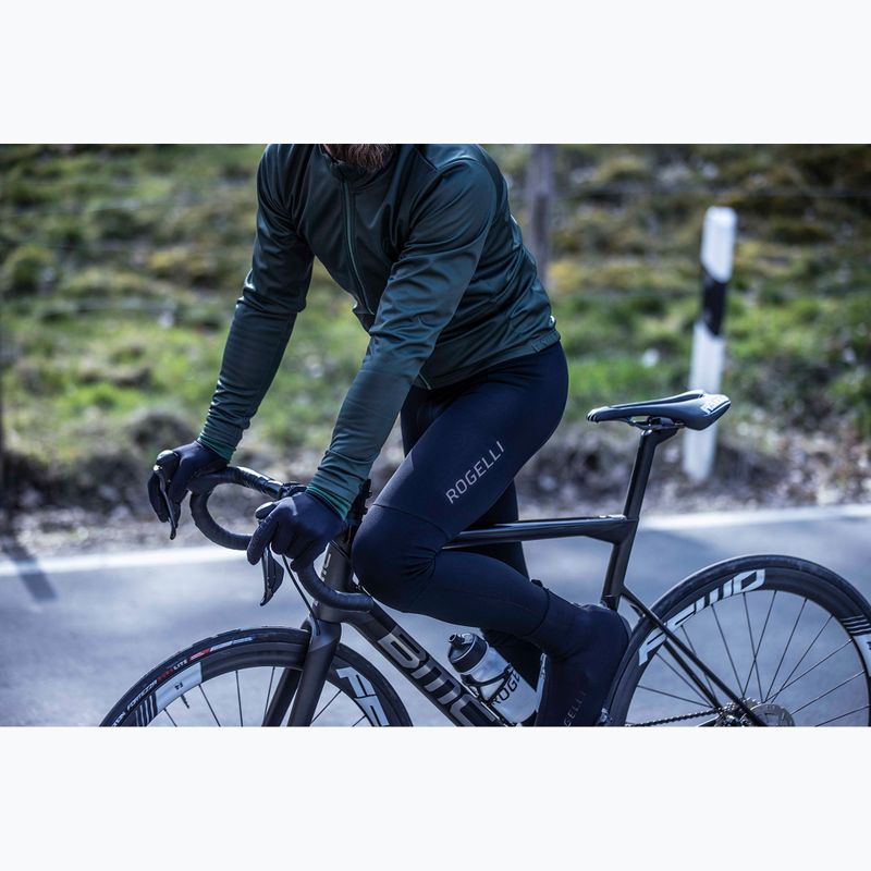 Pantaloni da ciclismo da uomo Rogelli Essential nero 6