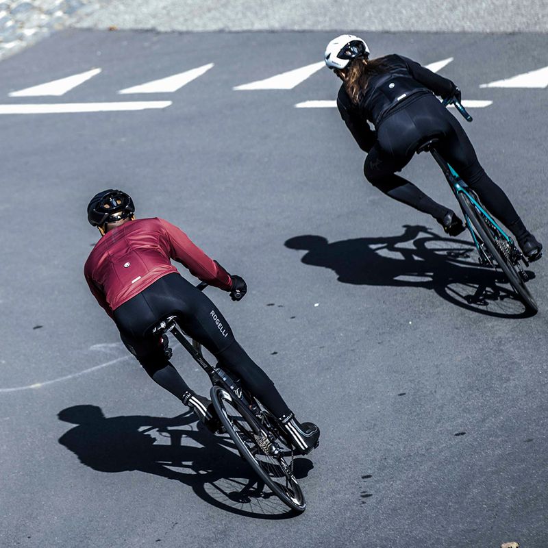 Giacca da ciclismo uomo Rogelli Essential Winter burgundy 7