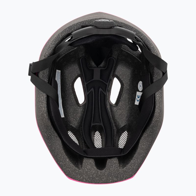 Casco da bici Rogelli Start per bambini rosa/nero 5