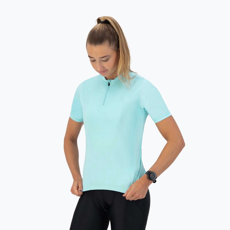 Maglia ciclismo donna Rogelli Core blu chiaro