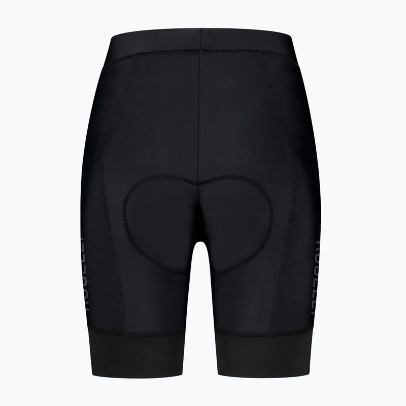 Pantaloncini da ciclismo Rogelli Essential II da donna, nero 4