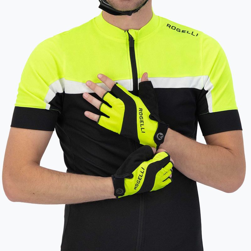 Guanti da ciclismo da uomo Phoenix II fluor giallo 2