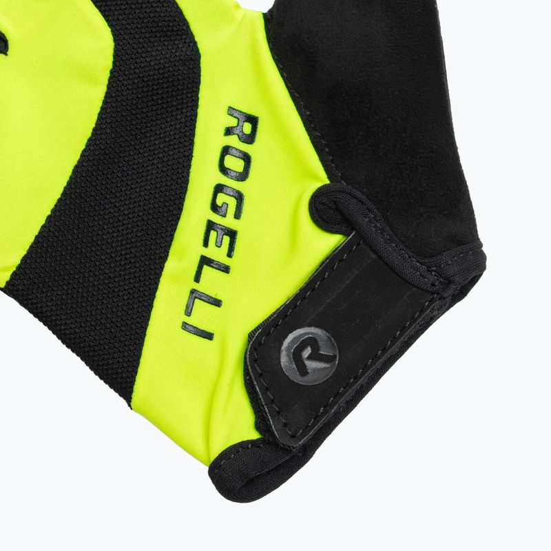 Guanti da ciclismo da uomo Phoenix II fluor giallo 4