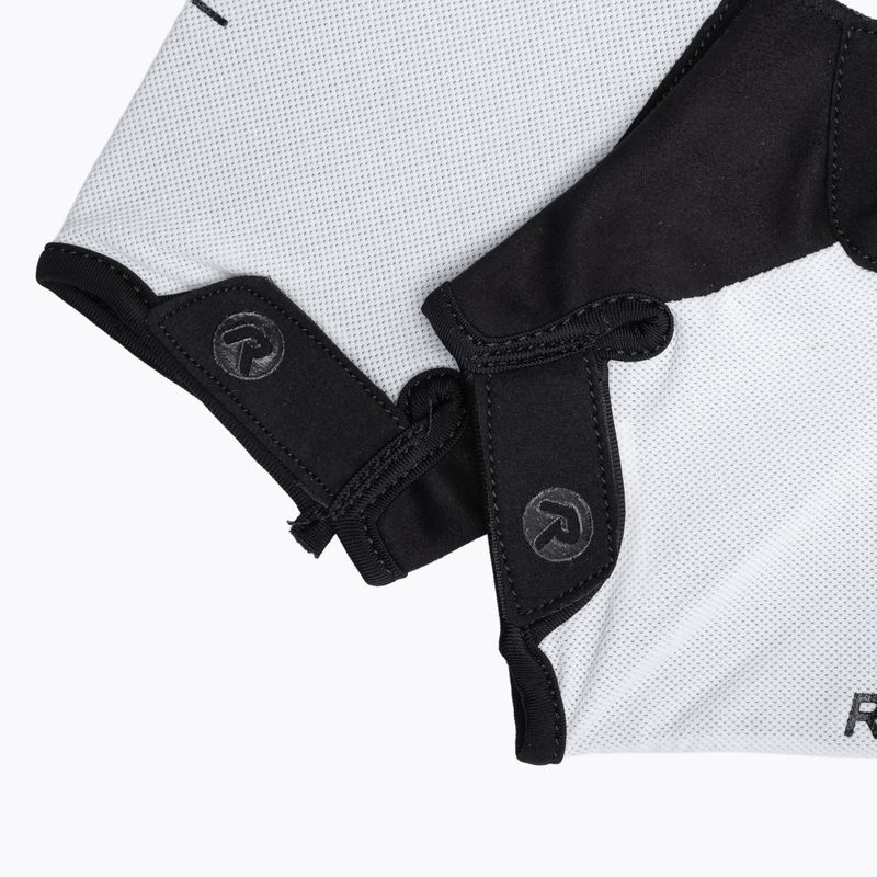 Guanti da ciclismo Rogelli Core bianchi da uomo 6