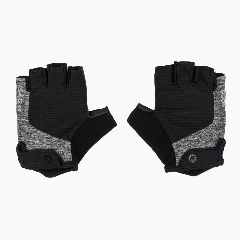 Guanti da ciclismo da donna Rogelli Essential W black/grey 2