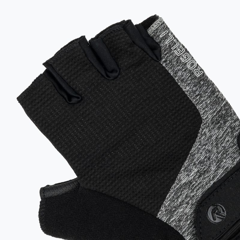 Guanti da ciclismo da donna Rogelli Essential W black/grey 5