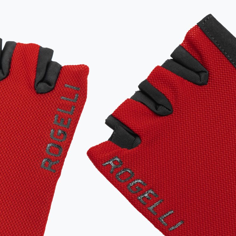 Guanti da ciclismo da uomo Rogelli Core red 4