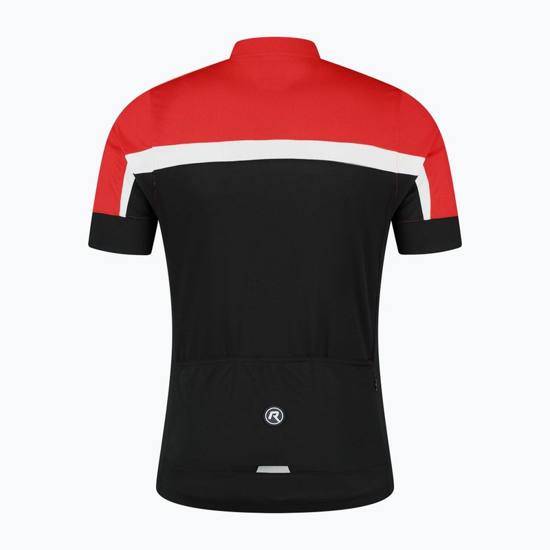 Rogelli maglia ciclismo uomo Course nero/rosso/bianco 4