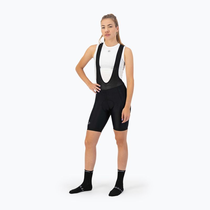 Pantaloncini da ciclismo da donna Rogelli Core Bib Short nero