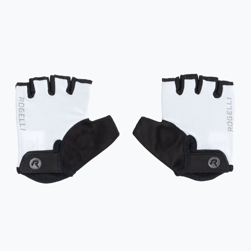 Guanti da ciclismo da donna Rogelli Core W bianco 2