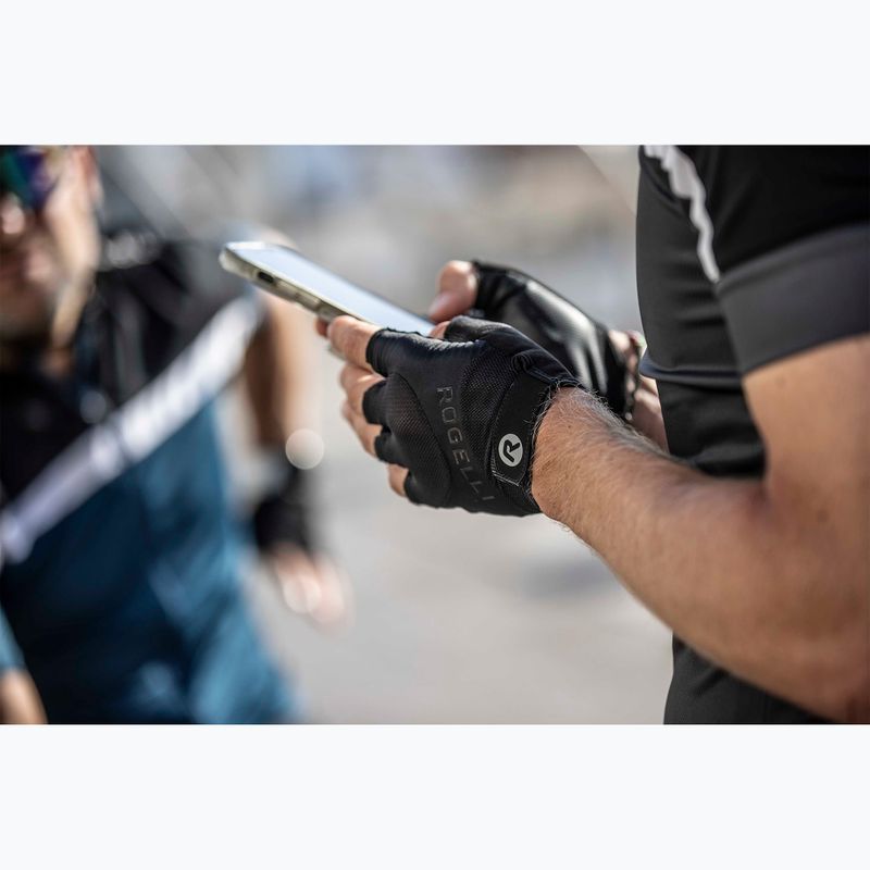 Guanti da ciclismo da uomo Arios II nero 4