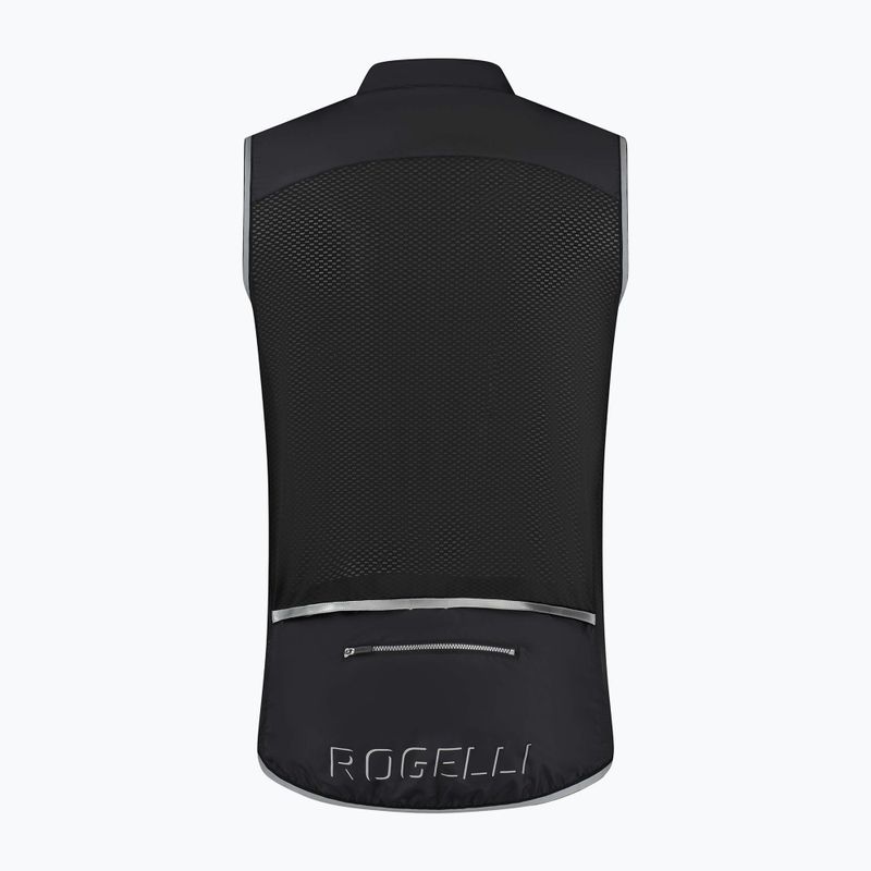 Gilet da ciclismo Rogelli Core nero da uomo 4