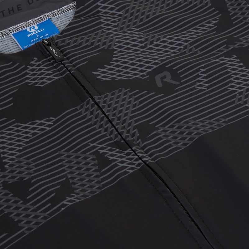 Maglia da ciclismo uomo Rogelli Camo Jersey black/grey 3