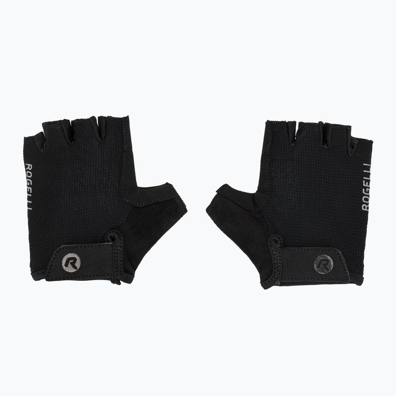 Guanti da ciclismo Rogelli Core Jr per bambini, nero 2