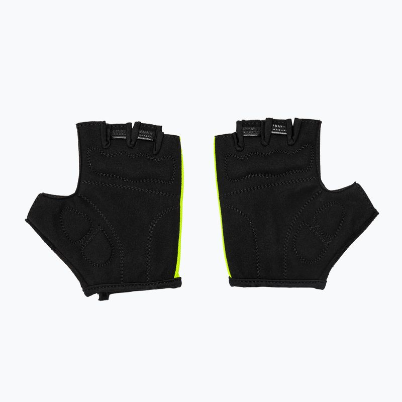 Rogelli Core Jr guanti da ciclismo per bambini giallo fluor 3