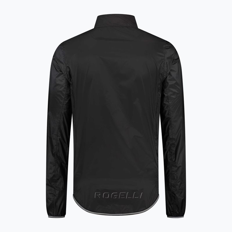 Giacca da ciclismo da uomo Rogelli Essential Rain black 4