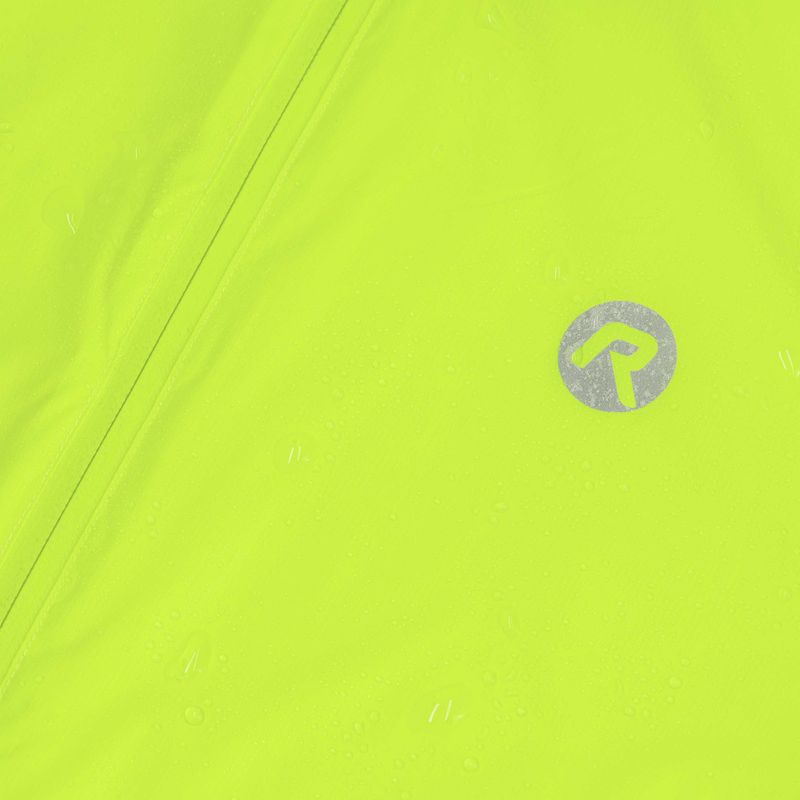 Giacca da ciclismo uomo Rogelli Essential Rain fluorescent yellow 6