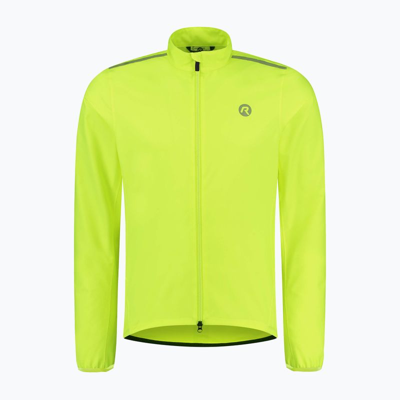 Giacca da ciclismo da uomo Rogelli Distance giallo 3
